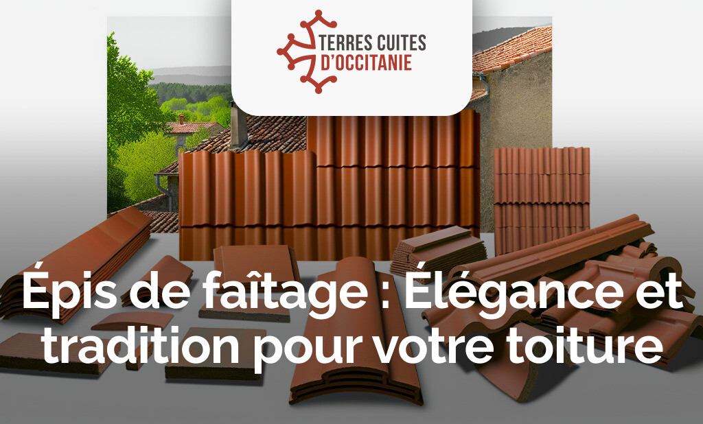 Épis de faîtage : Élégance et tradition pour votre toiture