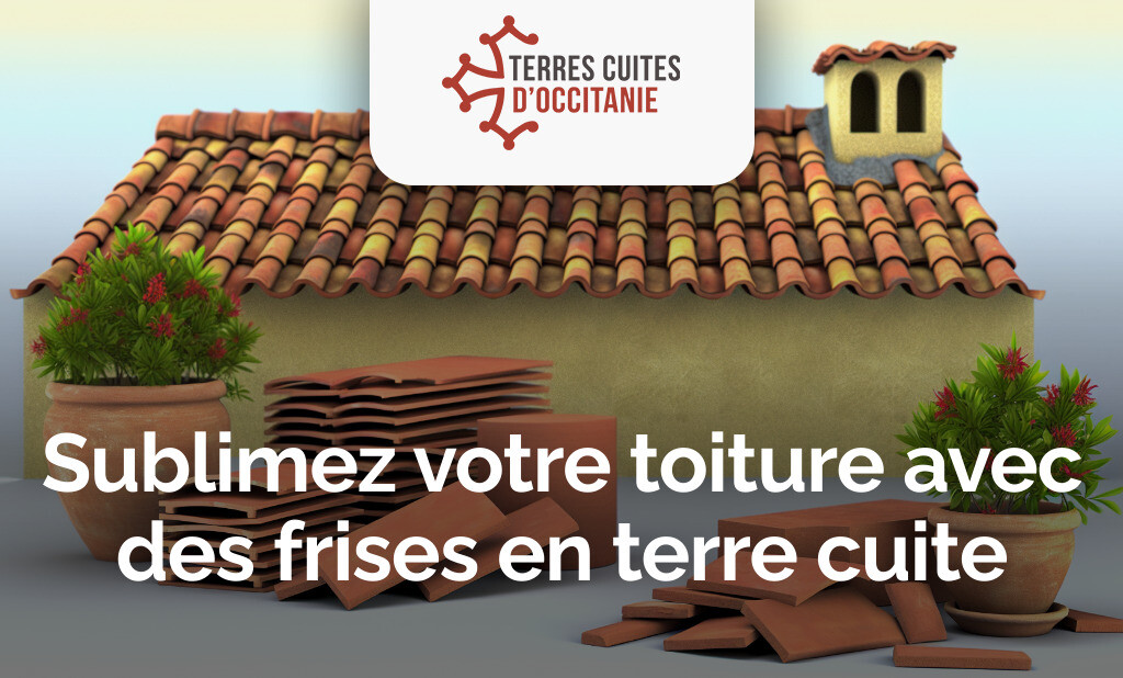 Sublimez votre toiture avec des frises en terre cuite