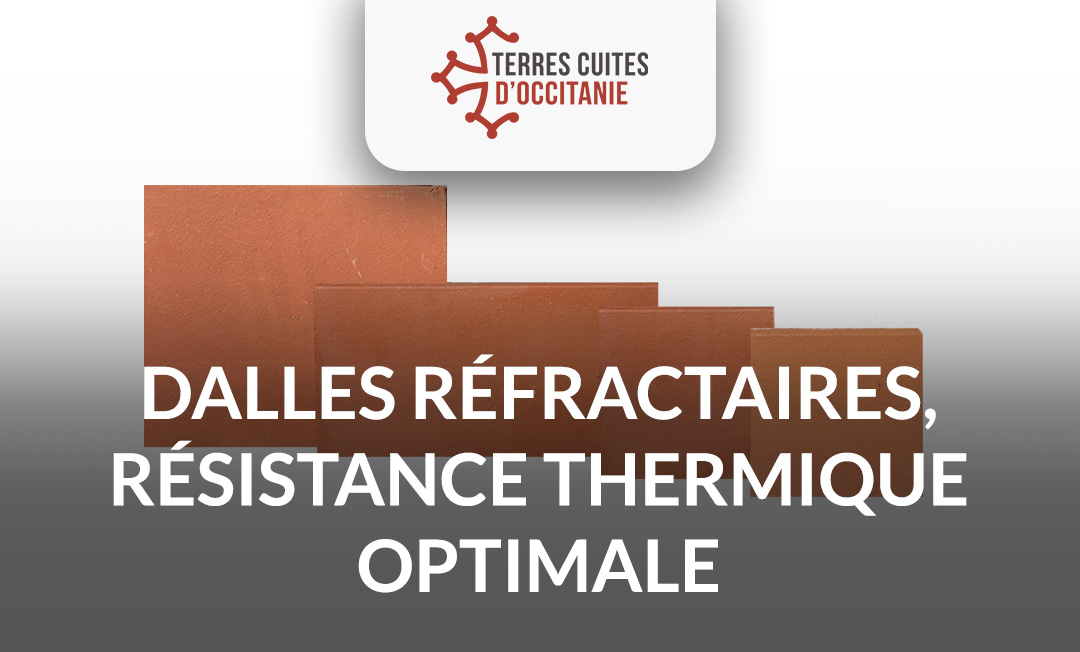 Dalles réfractaires, résistance thermique optimale