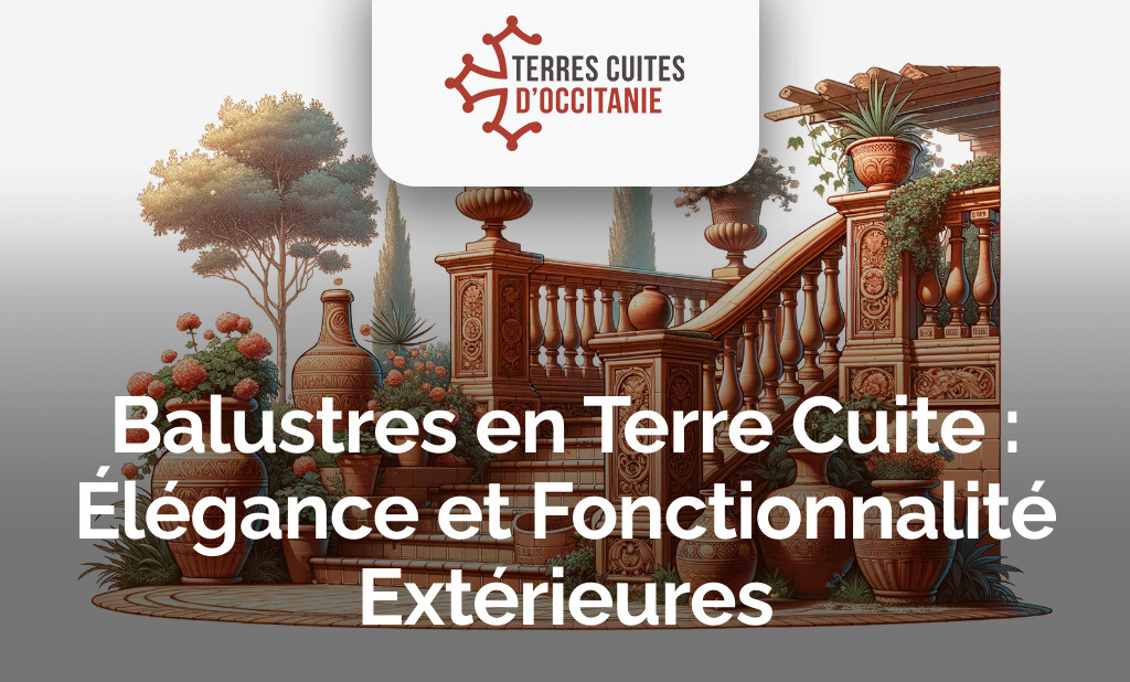 Balustres en Terre Cuite : Élégance et Fonctionnalité Extérieures